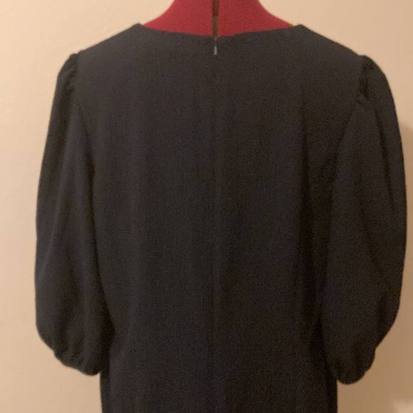 Joseph Ribkoff Size 16 navy blue long sleeves dress with lining Made in Bulgaria - Picture 4 of 10